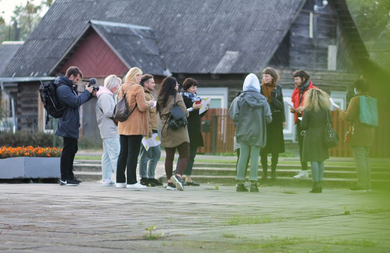 Taikomojo teatro projektas „Žaiskime Pabradę“. Nuotrauka iš organizatorių archyvo