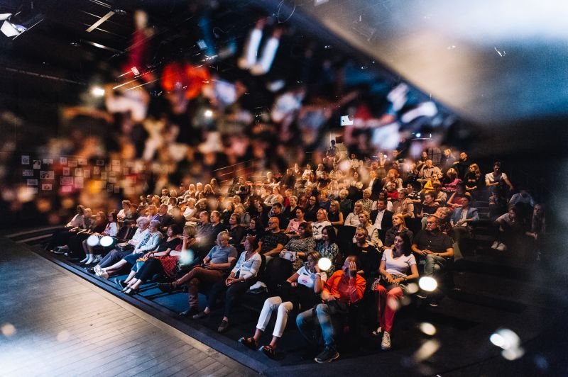 Klaipėdos dramos teatro žiūrovai. Domo Rimeikos nuotrauka