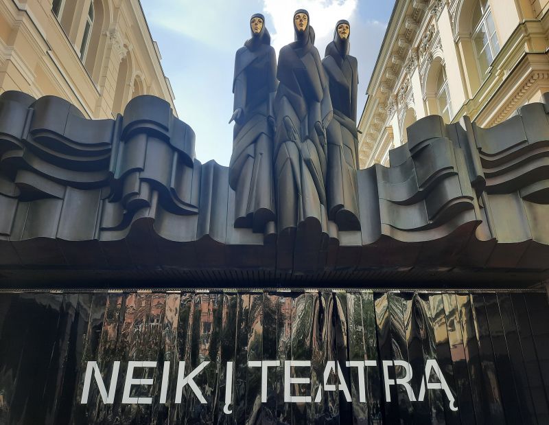 Lietuvos nacionalinis dramos teatras kviečia neiti į teatrą. Nuotrauka iš MF archyvo