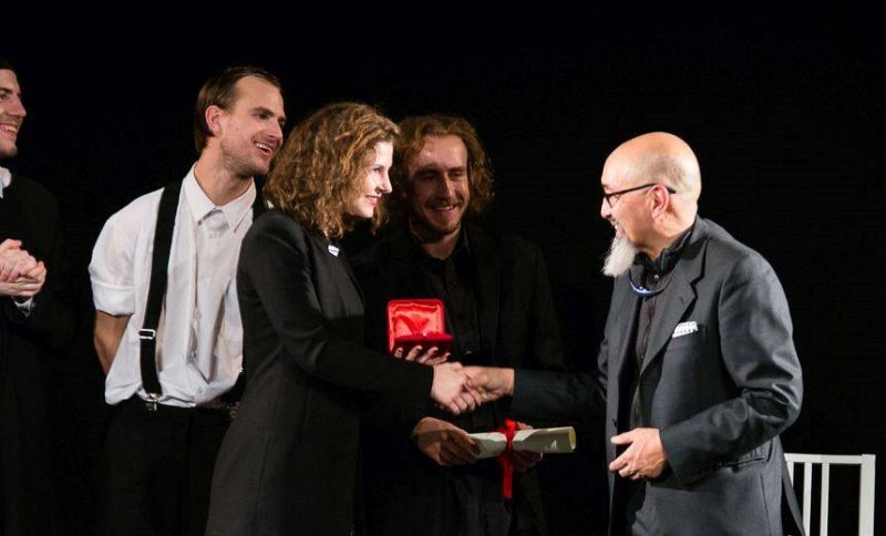 Kamilė Gudmonaitė apdovanojimo ceremonijoje Milane. Renginio organizatorių nuotrauka