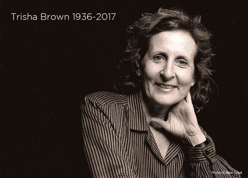 Trisha Brown. Marc Ginot nuotrauka iš trishabrowncompany.org