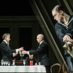 Scena iš spektaklio „Viktoras, arba Vaikai valdžioje“, režisierius Gintaras Varnas (Lietuvos nacionalinis dramos teatras, 2024). Dmitrijaus Matvejevo nuotrauka