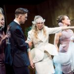 Scena iš spektaklio „Dviejų Korėjų susijungimas“, režisierius Artūras Areima (Nacionalinis Kauno dramos teatras, 2024). Donato Stankevičiaus nuotrauka