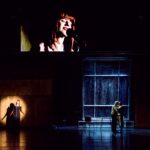 Scena iš spektaklio „Dviejų Korėjų susijungimas“, režisierius Artūras Areima (Nacionalinis Kauno dramos teatras, 2024). Donato Stankevičiaus nuotrauka