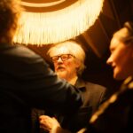 Akimirka iš spektaklio „Café existans“, režisierius Paulius Markevičius. Vismantės Ruzgaitės nuotrauka