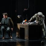 Scena iš spektaklio „Requiem“, režisierius Dmitrijus Krymovas (Klaipėdos dramos teatras, 2024). Domo Rimeikos nuotrauka