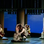Scena iš šokio spektaklio „Parkas“, choreografas Angelinas Preljocajas (Lietuvos nacionalinis operos ir baleto teatras, 2024). Martyno Aleksos nuotrauka