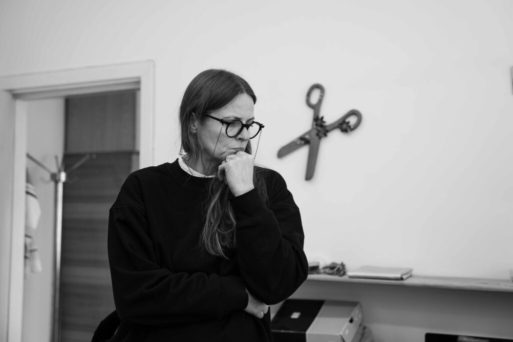 Scenografė Renata Valčik. Arvydo Gudo nuotrauka