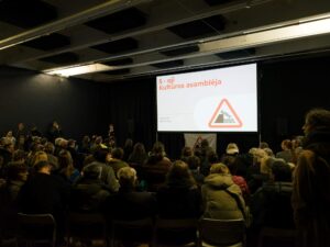 Akimirka iš 5-osios Kultūros asamblėjos. Nuotrauka iš organizatorių archyvo
