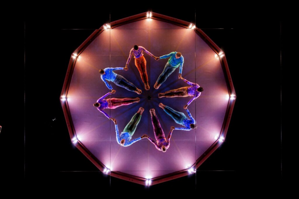 Akimirka iš spektaklio-instaliacijos MIRKIDS, choreografė Jasmin Morand, trupė „Prototype Status“ (Šveicarija). Celine Michel nuotrauka