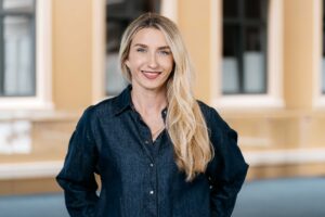 Režisierė Gabrielė Lukošiūtė-Pūrienė. Domo Rimeikos nuotrauka