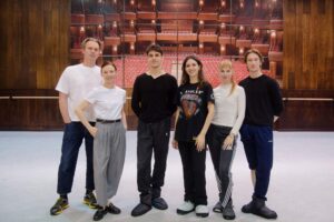 Šių metų „Kūrybinio impulso“ choreografai. Martyno Aleksos nuotrauka