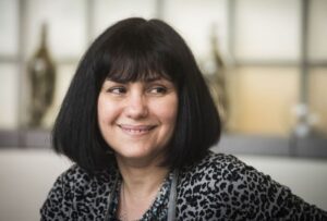Kritikė, režisierė, prodiuserė Marina Davydova. Dmitrijaus Matvejevo nuotrauka