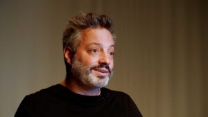 Režisierius ir dramaturgas Fabriceʼas Murgia. Tomo Kelerto nuotrauka 