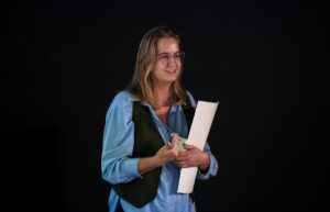 Dramaturgė ir režisierė Goda Simonaitytė. Nuotrauka iš OKT archyvo