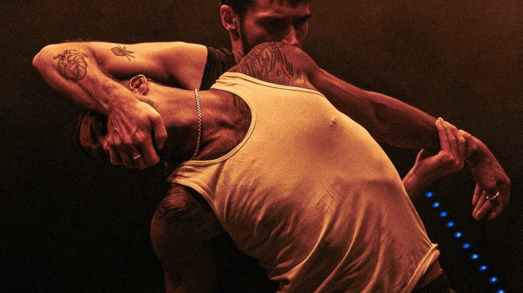 Akimirka iš šokio spektaklio „Heavily Underestimated Gems“, choreografas Bastas Hippocrate’as (Šveicarija). Nuotrauka iš festivalio organizatorių archyvo