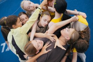 Vilniaus miesto šokio teatras „Low Air“ pristato šokio spektaklio „Sesės“ premjerą, choreografė Vaiva Paukštė. Ilmės Vyšniauskaitės nuotrauka